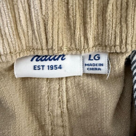 Katin Corduroy Local Short Tan Men's Large Drawstring Pockets Casual Comfort - Picture 8 of 11